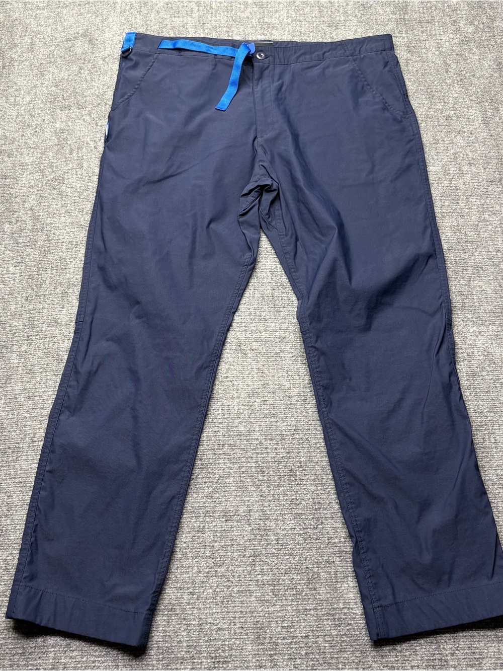 Ikea Straight O Trouser Pants Mens 42x31 Belt Stretch Staff Employee Uniform